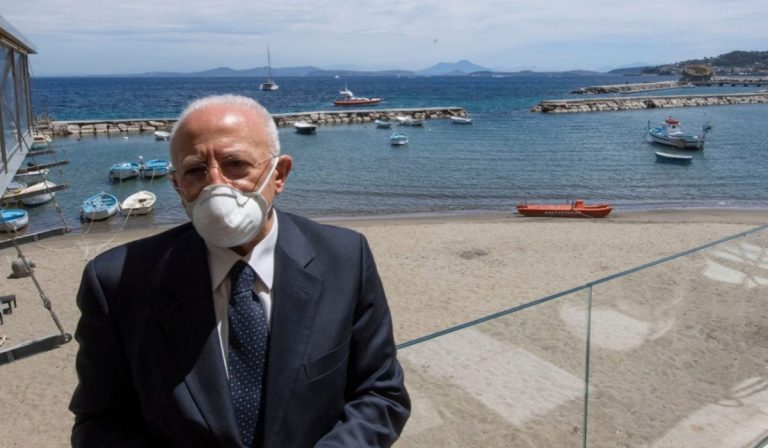 De Luca Ischia covid-free