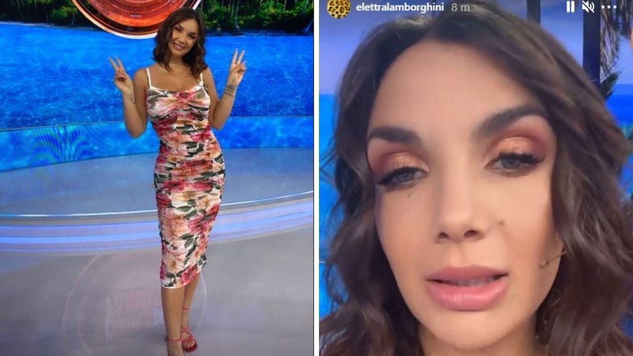 Elettra Lamborghini outfit