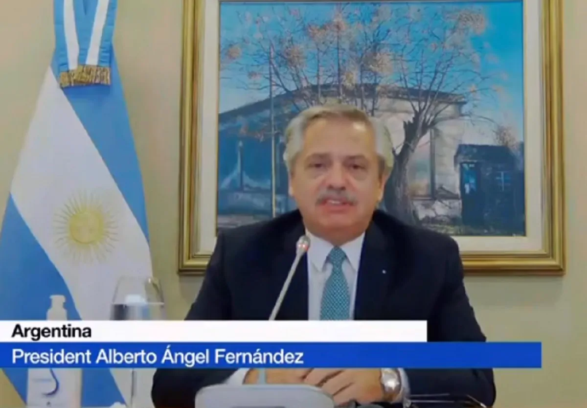 Il Presidente Fernandez parla alla nazione