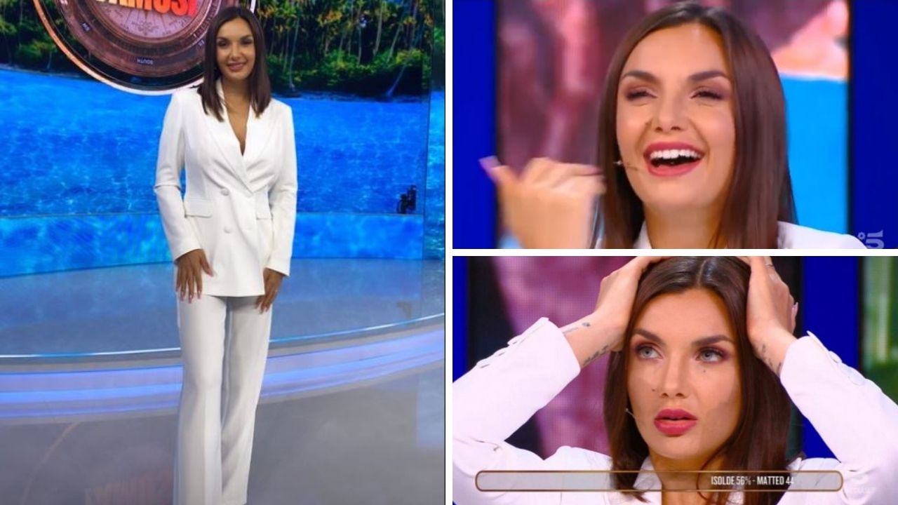 Elettra Lamborghini outfit