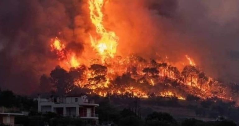 Incendio Grecia