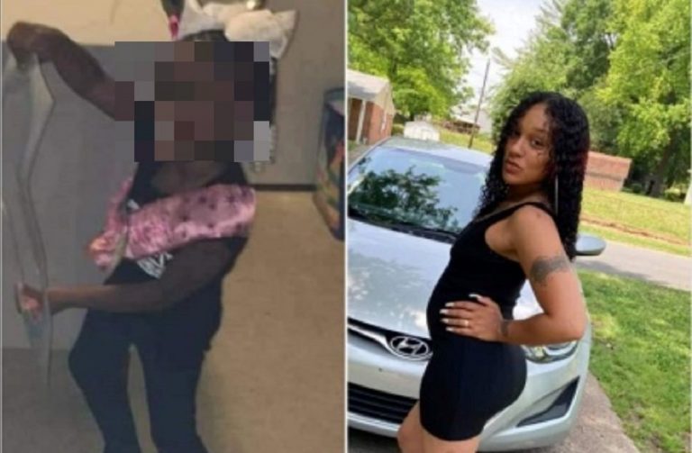 Malikah Diane Bennett e la piccola Migellic