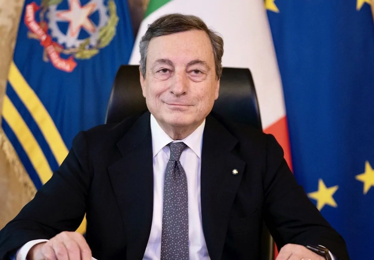 Mario Draghi parla della situazione causata dal Covid-19