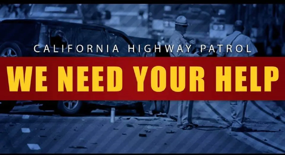 L'appello della California Higway Patrol per avere notizie sull'uccisione del piccolo