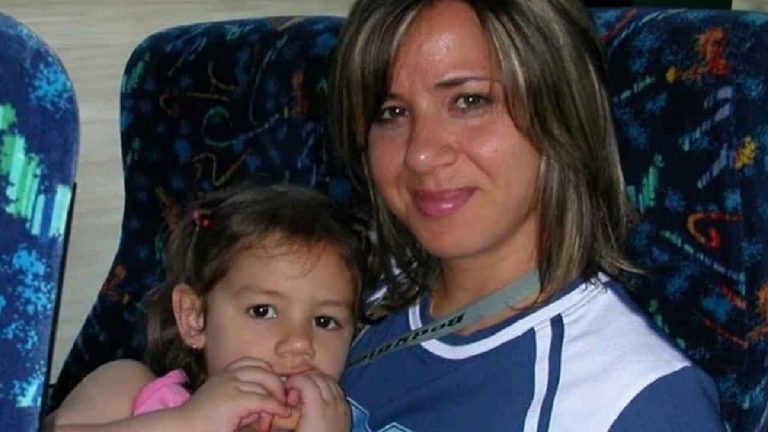 Denise con la madre Piera