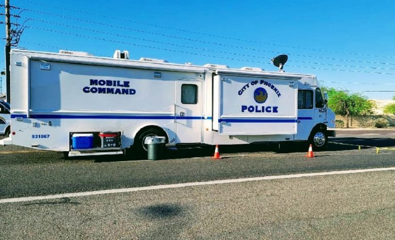 L'unità mobile della polizia di Phoenix