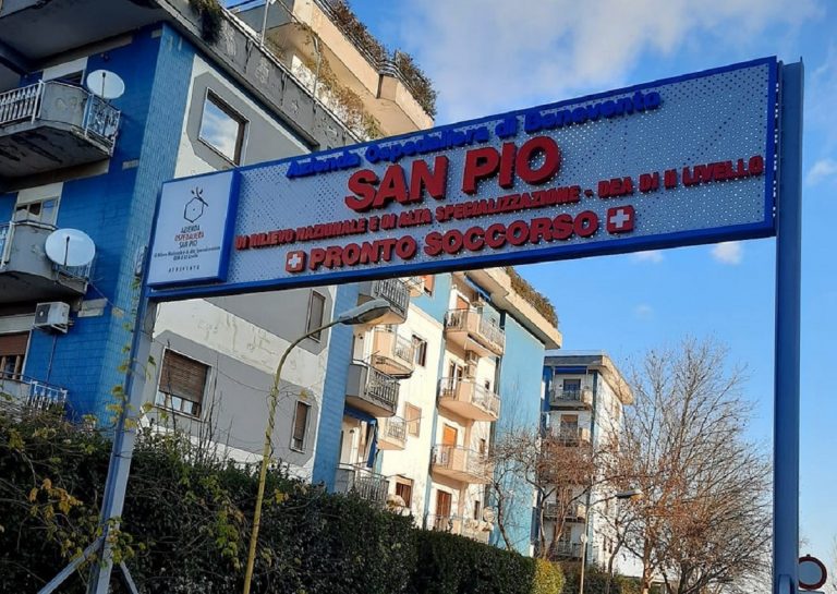 L'ospedale San Pio di Benevento