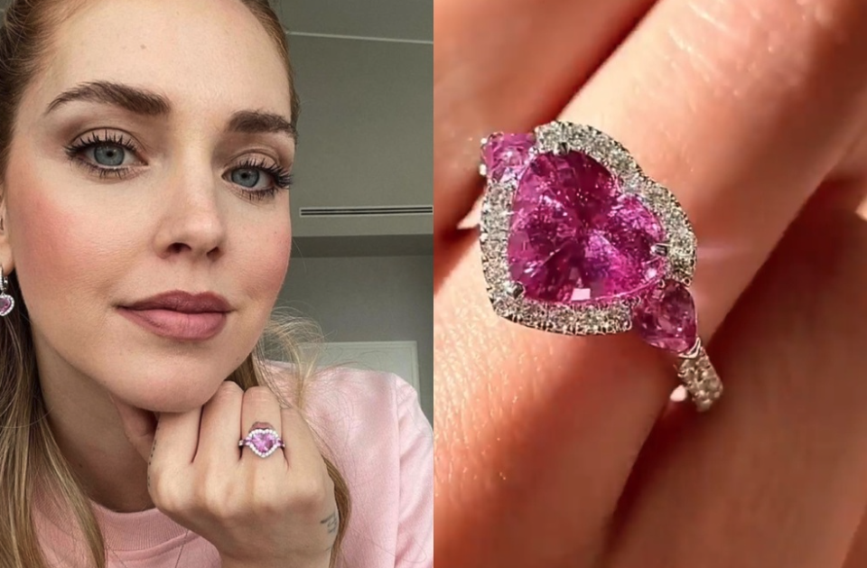chiara ferragni anello compleanno
