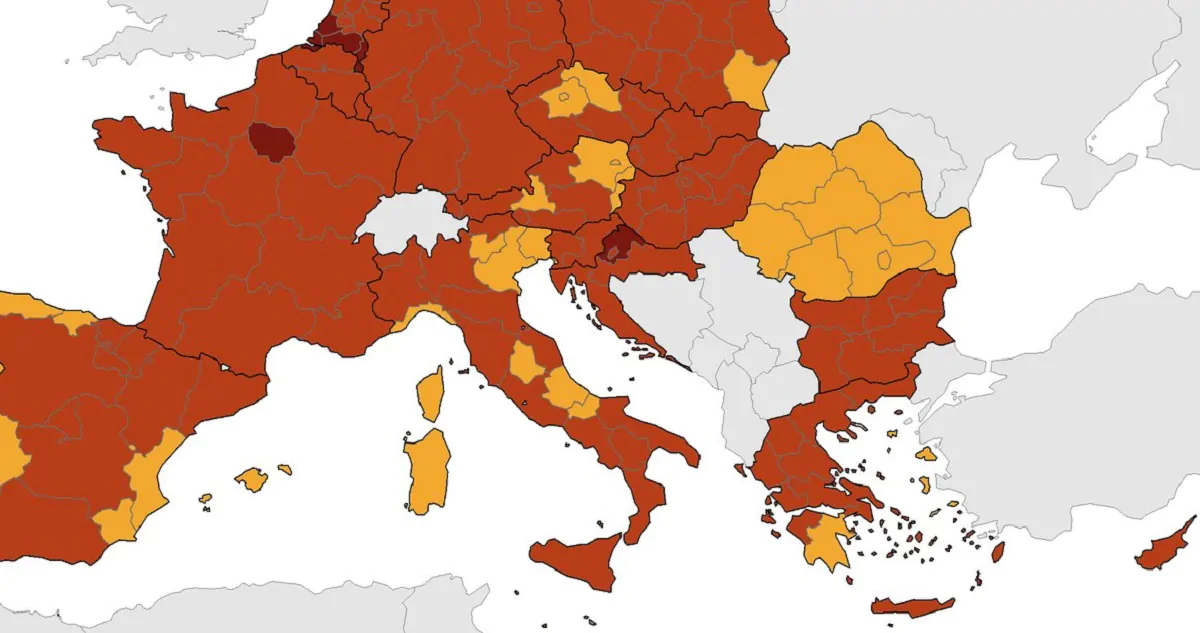 covid mappa ue