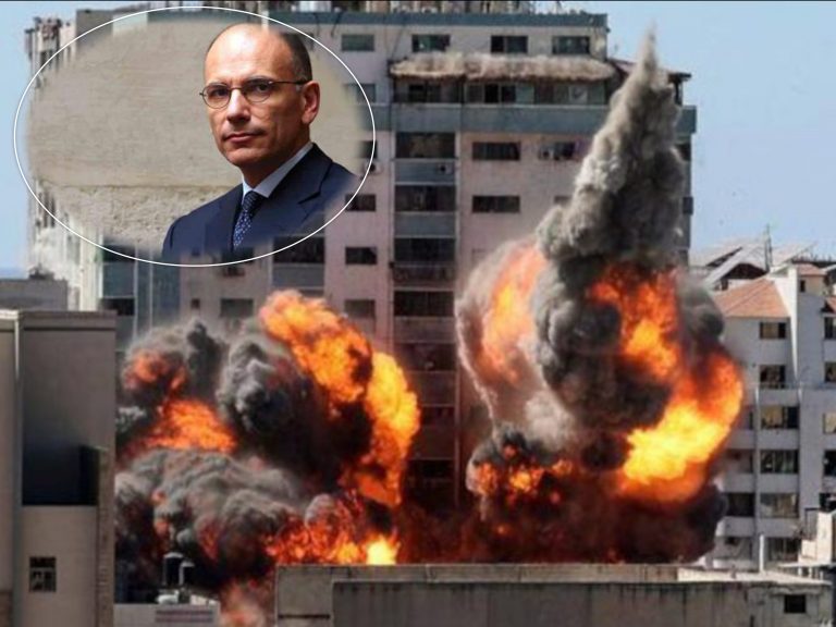 Enrico Letta Palestina