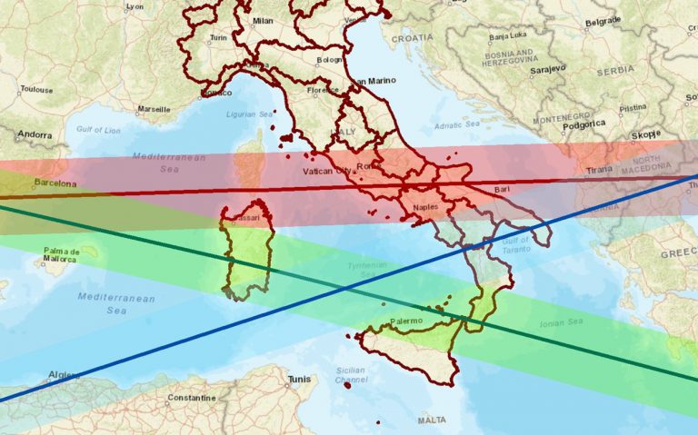 razzo cinese italia