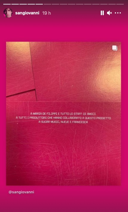 sangiovanni dedica
