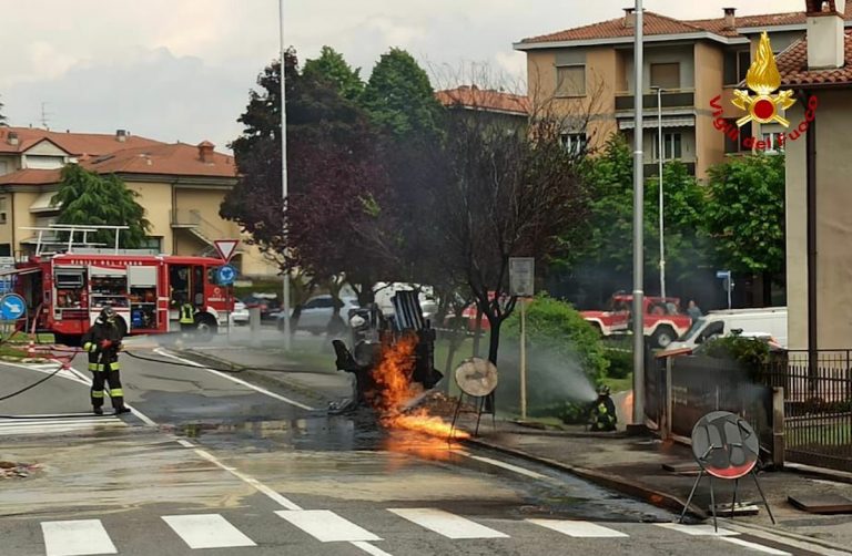 tubo gas tranciato almenno san bartolomeo