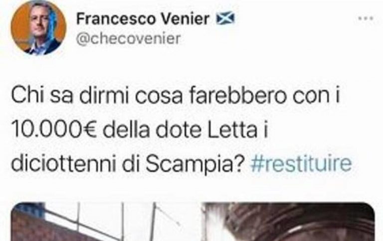 professore tweet