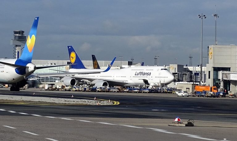 L'aeroporto di Francoforte