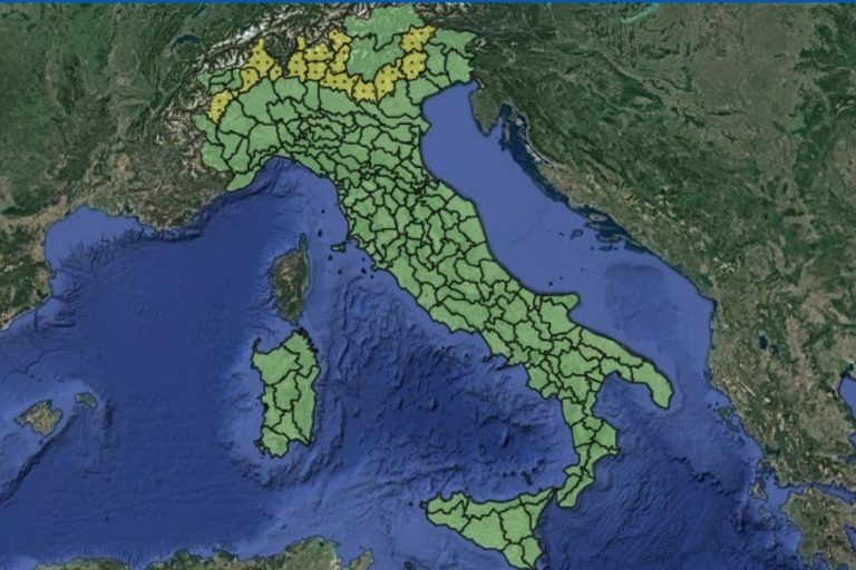 Allerta meteo weekend