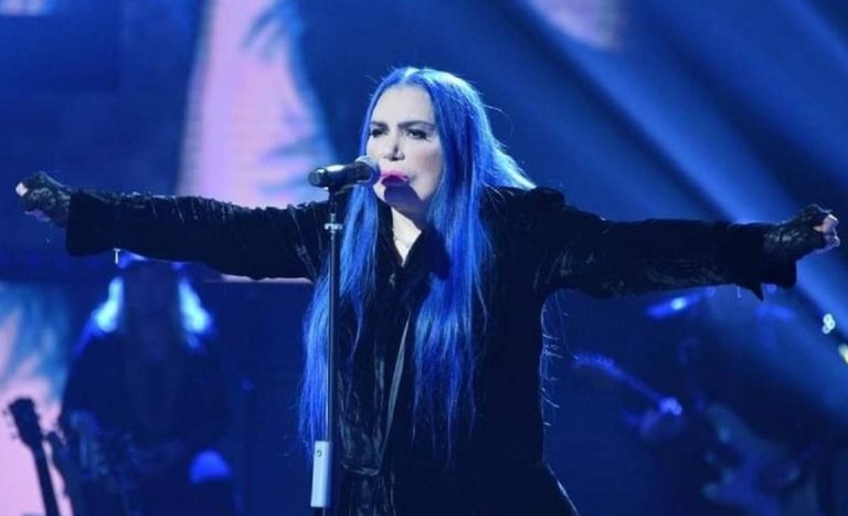 Loredana Bertè on stage