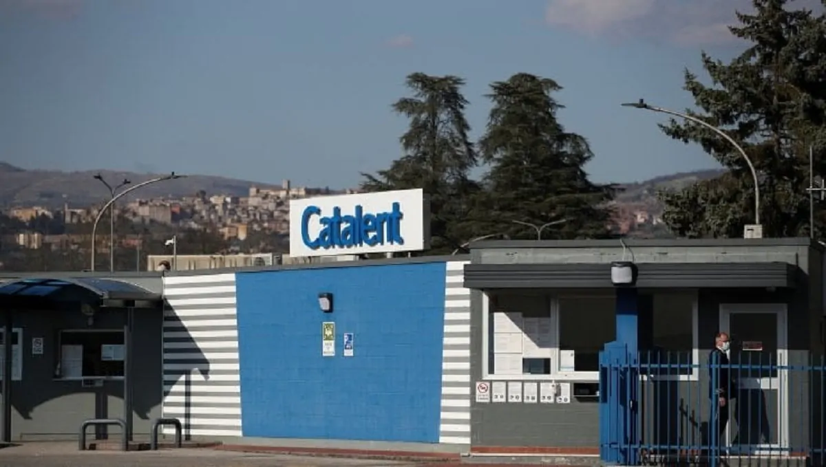 Lo stabilimento Catalent di Anagni, in provincia di Frosinone