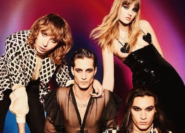 I Maneskin, al centro Damiano