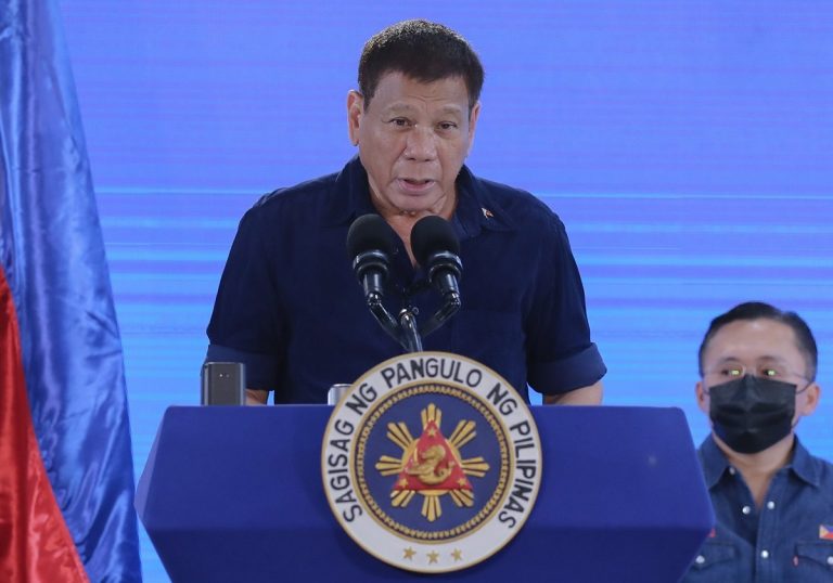 Il presidente filippino Rody Duterte