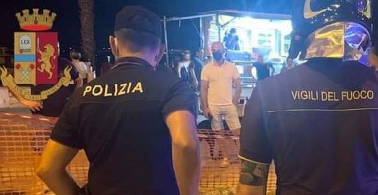 Il luogo del drammatico incidente