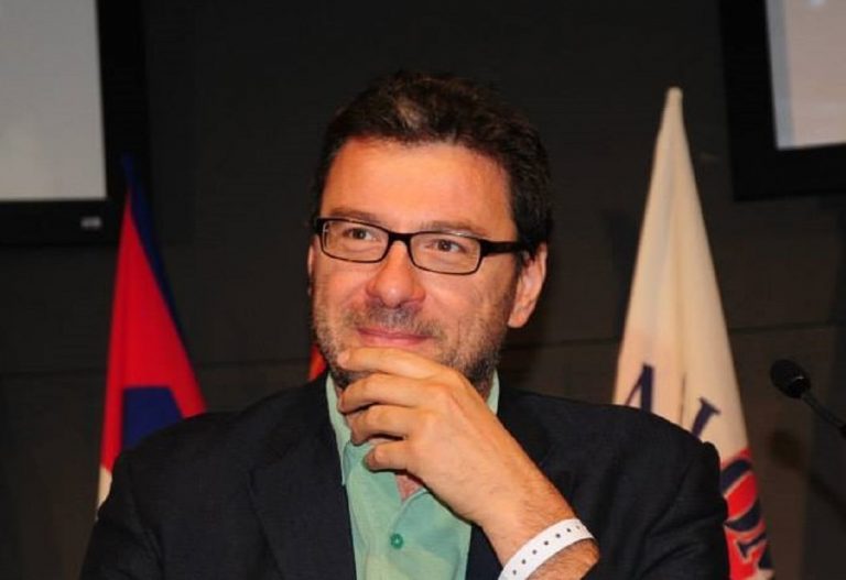 Il ministro Giorgetti