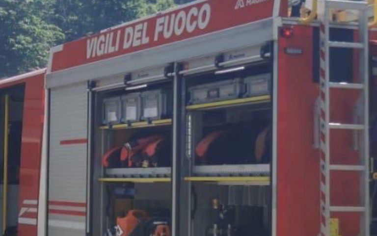 Incendio Napoli