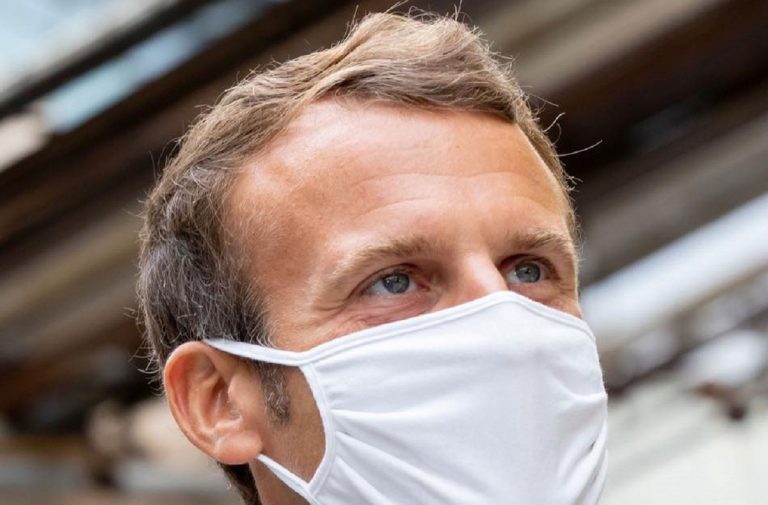 Il presidente francese Macron