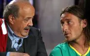 Maurizio Costanzo con Francesco Totti qualche anno fa