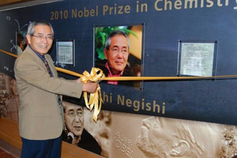 nobel chimica negishi morto