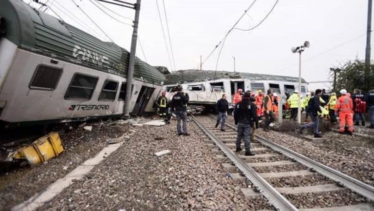 Uno scatto del disastro
