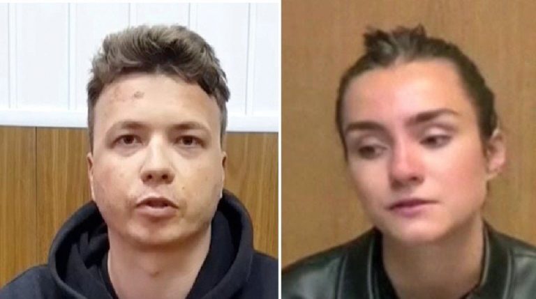 Roman Protasevich e Sofia Sapega