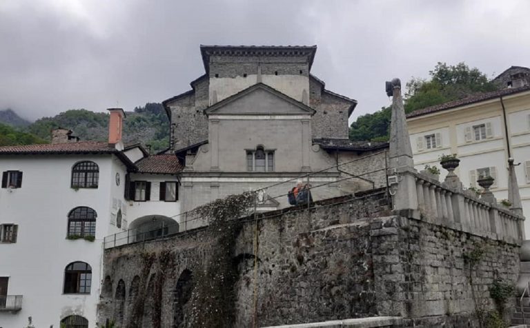 Il santuario dove sono stati registrati i contagi
