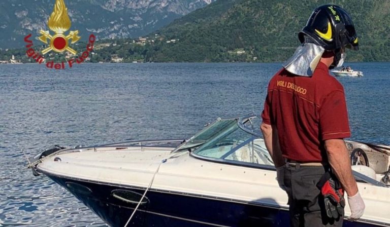 Scontro barche Lago di Como