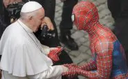 Spiderman incontra Papa Francesco