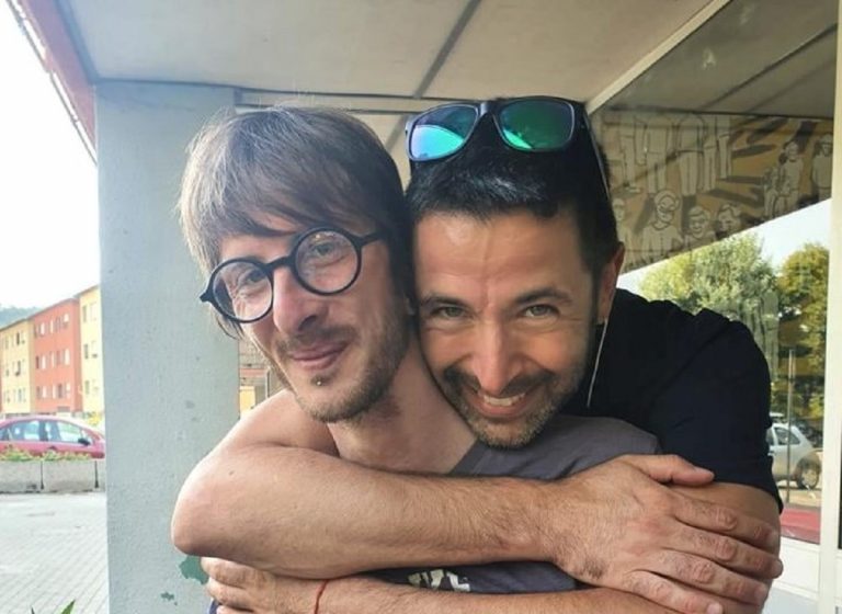 A sx Davide Tonelli con Pablo Trincia