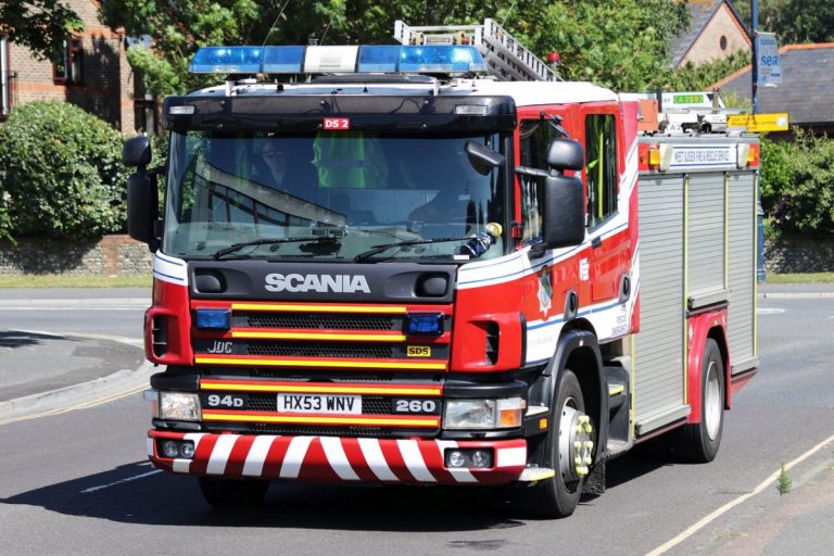 Vigile del fuoco incidente