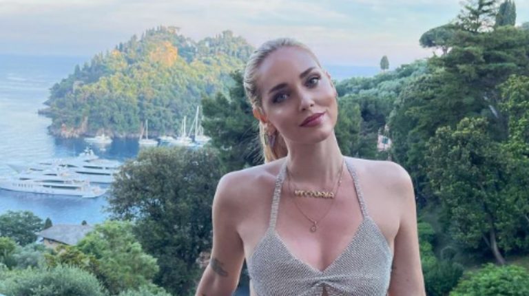 chiara ferragni a portofino