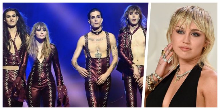 maneskin miley cyrus