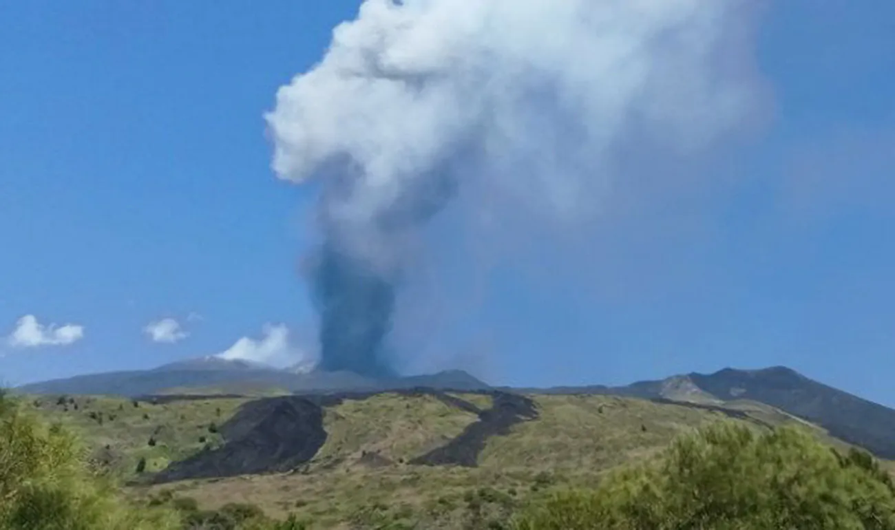 etna cenere