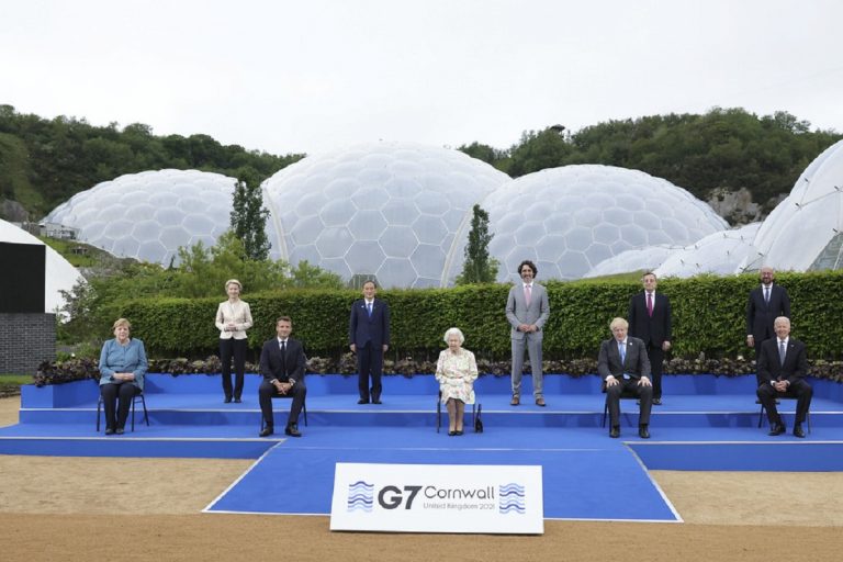 G7 Regina Elisabetta