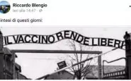 Il post del vicesindaco Blengio