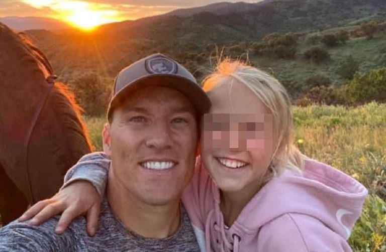 Brad Horsley con sua figlia Kambrie