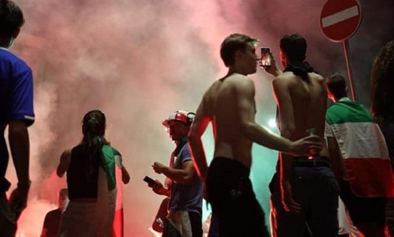 L'Oms teme che i festeggiamenti dopo Italia-Inghilterra possano provocare contagi