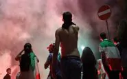 Uno scatto dei festeggiamenti in Italia dopo Wembley