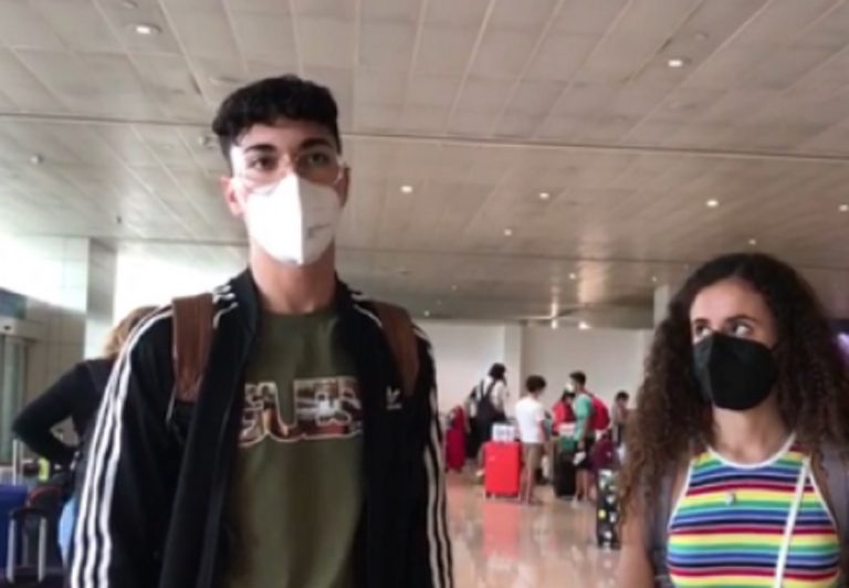 Studenti italiani Dubai papà