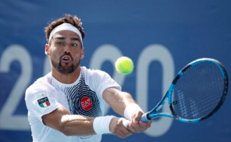 Fognini Medvedev frocio