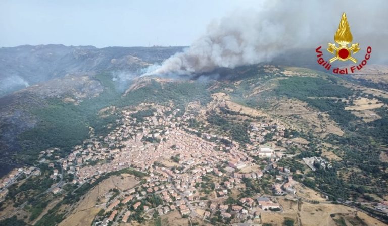 Incendi Sardegna stato emergenza