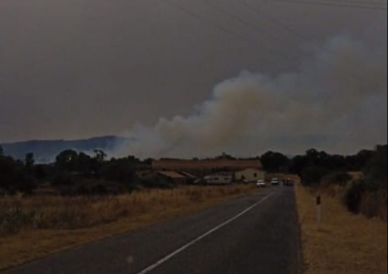 Incendio Abbasanta