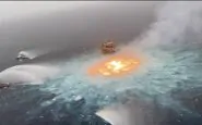 Incendio gasdotto sottomarino nel Golfo del Messico